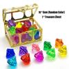 Набор пластиковых игрушек «Сделай сам» с бриллиантовыми украшениями для девочек, 10 штук, развивает различные навыки