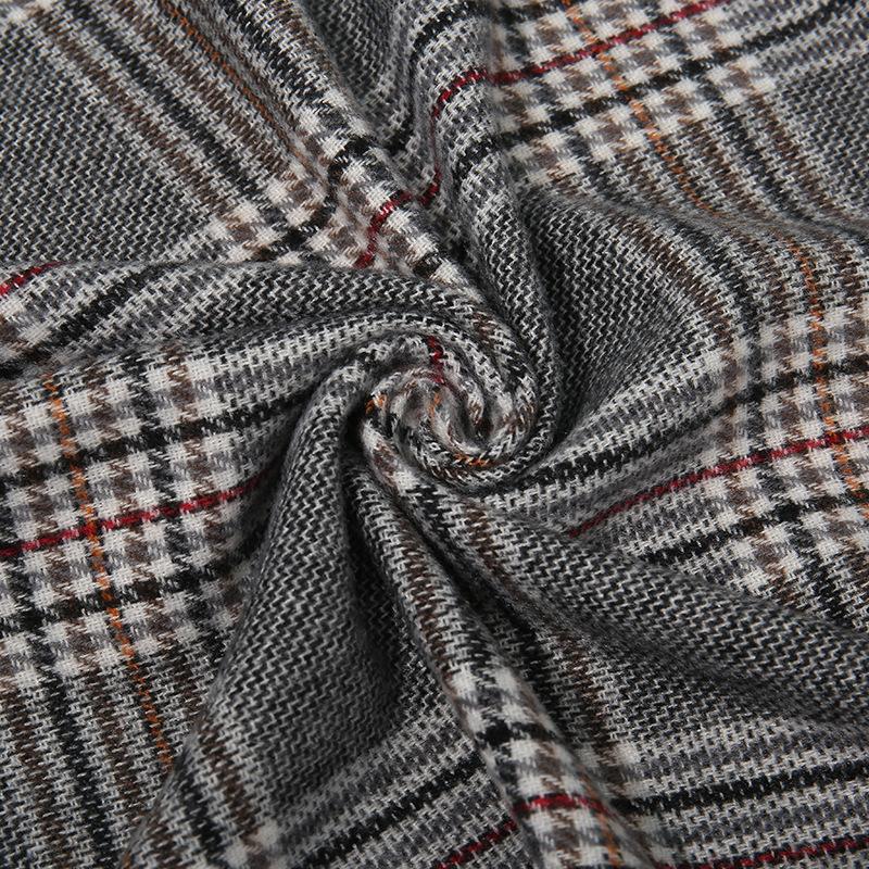 5-Color 2024 Autumn And Winter Women'S New Imitation Cashmere Plaid Scarf, Warm Cashmere Scarf Shawl