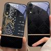 Элемент текстуры чешуи Для Samsung Galaxy A50 A52 A52s A53 A54 A55 A56 A51 A80 A70 A71 A35 A34 A30 A26 A25 A22 Стеклянный Чехол для Телефона