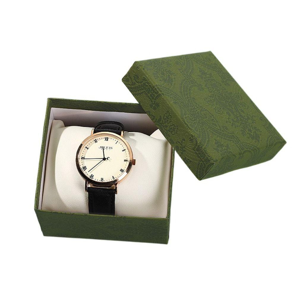 Right Angle Wristwatch Display Box Luxury Pocket Watch Case High Quality Watch Gift Box