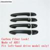 Car Outer Door Handle Protection Decorative Sequ Cover Trim For Mazda 6  - 2024 Carbon Fiber Accessories Exterior Kit