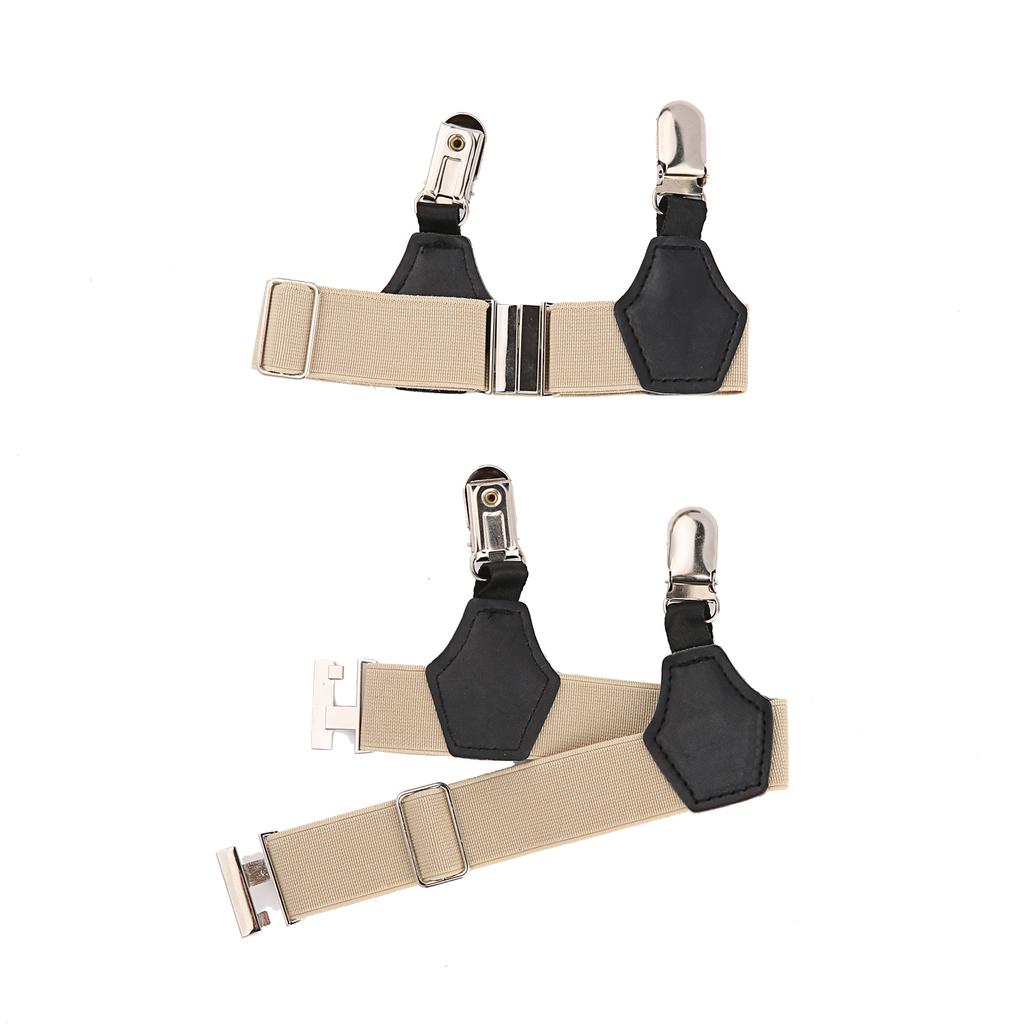 Унисекс Сексуальные Подвязки для Гольф, Мужские Подвязки с Двойными Зажимами, Подтяжки для Ног с Одинарным Зажимом, Пояс для Поддержки, Нескользящие, Регулируемые