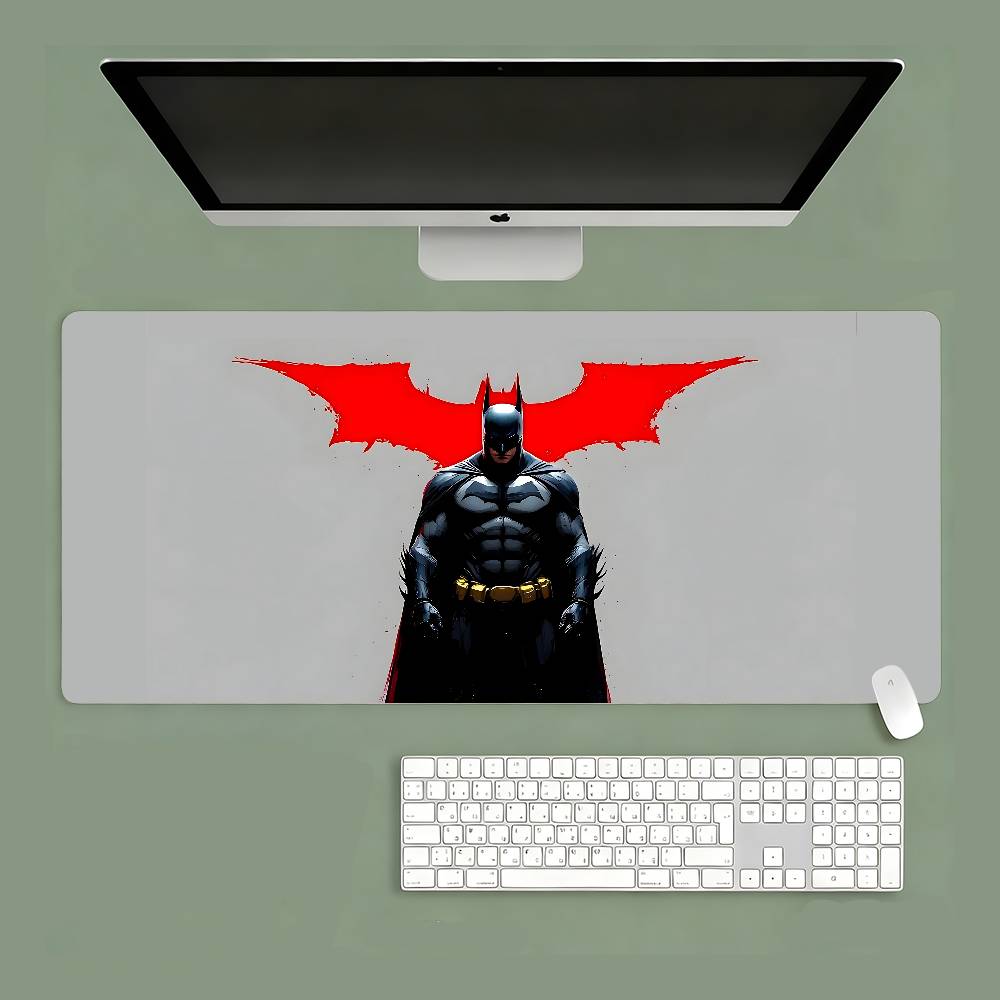 Cool B-BatmanS Classic Mouse Pad Computer Mat Deskpad Laptop Keyboard Mat Office Large Landscape Mousepad