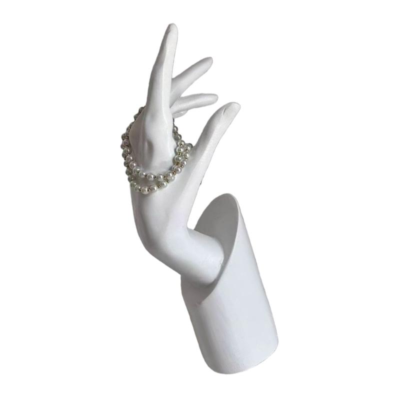 HX6F Lifelikes Woman Hand Replicas Fashion Accessory Portable for Jewelry Display Elevating Visual Appeal of Necklaces