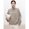 Thickened Turtleneck Cashmere Sweater Women's Loose Lazy Knit