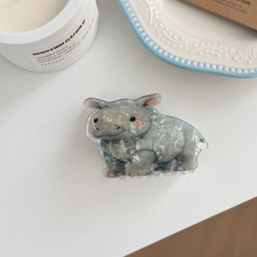 Korean Style Cartoon Hair Claw Dog Geometry Shark Clip Fashion Animal Hair Clip Girls
