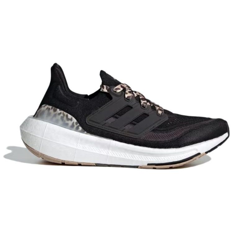 adidas UltraBoost Light Black Leopard женские кроссовки Core-Black Magic-бежевый ID2932