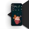 Phone Cover for Motorola Moto G55 G45 G75 G85 G13 Edge 50 30 Fusion 40 NEO Ultra Pro Case Deer Merry Christmas Tree Coffee