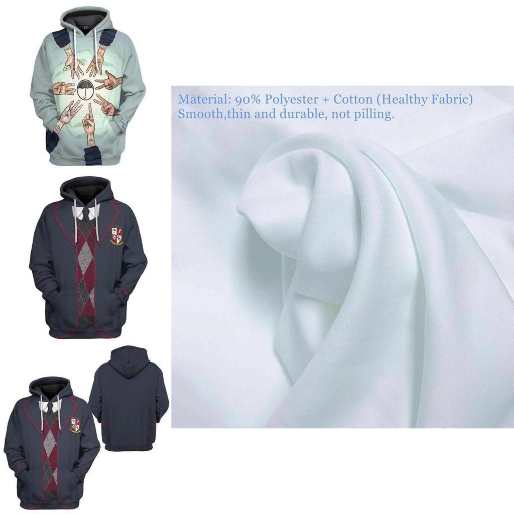 Костюм Академии Амбрелла Куртка с капюшоном Мягкий и удобный пуловер-свитшот