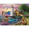 5d Diamond Diy Painting New Sunset House Diamond Embroidery Scenery Cross Stitch Full Round Drill Home Decor Manual Gift