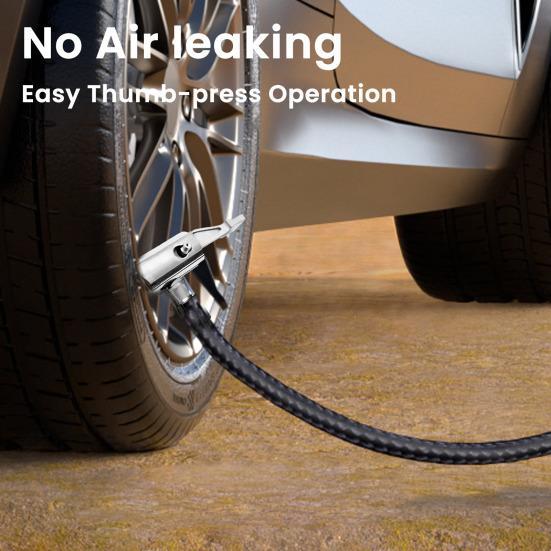 Адаптер для шланга 90 градусов с фиксатором Соединитель для воздушного насоса из цинкового сплава Адаптер для шланга накачки шин для автомобилей, мотоциклов, велосипедов