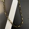 Vintage Bronze Waist Chain: Handmade Hip Hop Punk Biker Anti-theft Wallet Chain