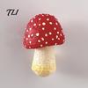 Nature Inspired Magnet 3D Mushroom Refrigerator Magnet, Resin Fake Decorative Kitchen Magnets Photo Notes Holder for Whiteboard Cabinet