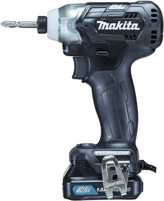 Makita Ударный шуруповерт TD111 Черный Крутящий момент 135 Нм В комплекте 2 аккумулятора и зарядное устройство TD111DSHXB (10,8 В) 1.5Ач