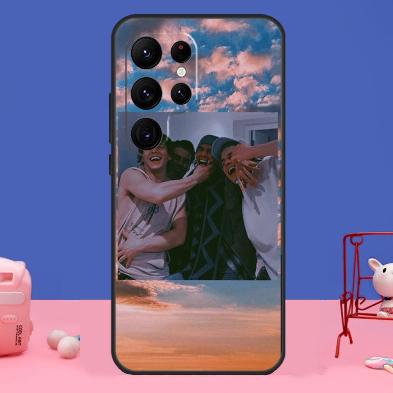 Чехол 'Джули и призраки' для Samsung Galaxy S23 S24 Ultra S21 S22 Plus Note 20 Note 10 S8 S9 S10 S20 FE
