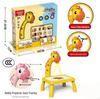 Проекционный чертежный стол Zhile Little Deer: Многофункциональная мультяшная доска для граффити со звуком и светом для детей