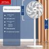 Xianke Household Vertical Electric Fan: Silent, Large Air Volume, Dual-Use for Table & Floor with Oscillation