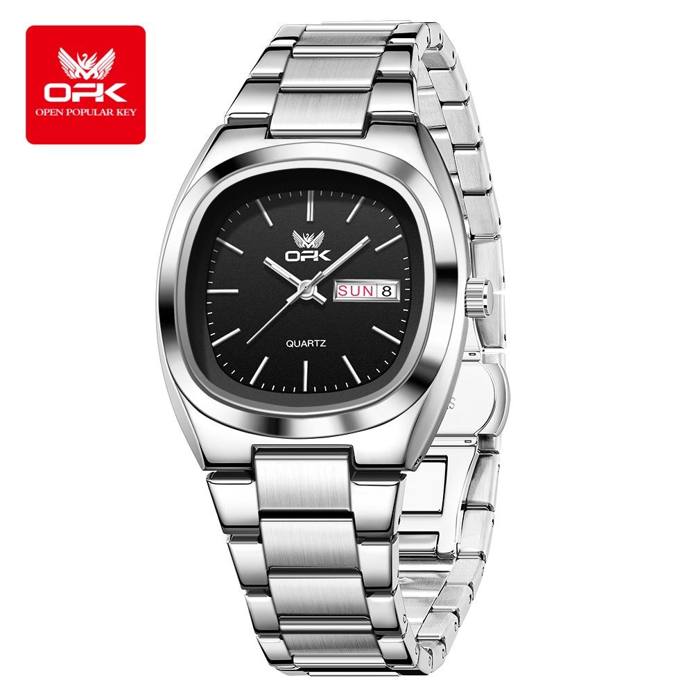 OPK 6072 Watches for Women Luminous Women's Business Watches Waterproof Steel Strap Fashion Calendar Luxury Quartz Ladies Watch