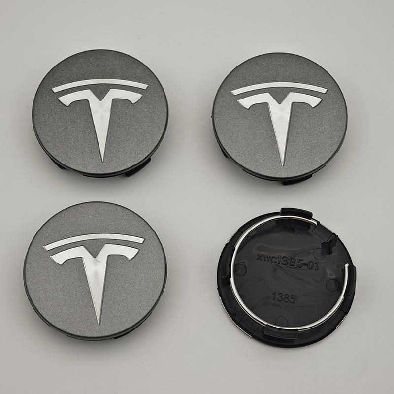 Tapas de cubo de centro de rueda de coche originales de 56mm, cubierta adhesiva para Tesla Model Y Model 3 2017-2023/MODEL3 High