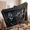 Warm Flannel BlanketThe Addams Family Soft Cozy Throw Blanket for Bedroom Couch