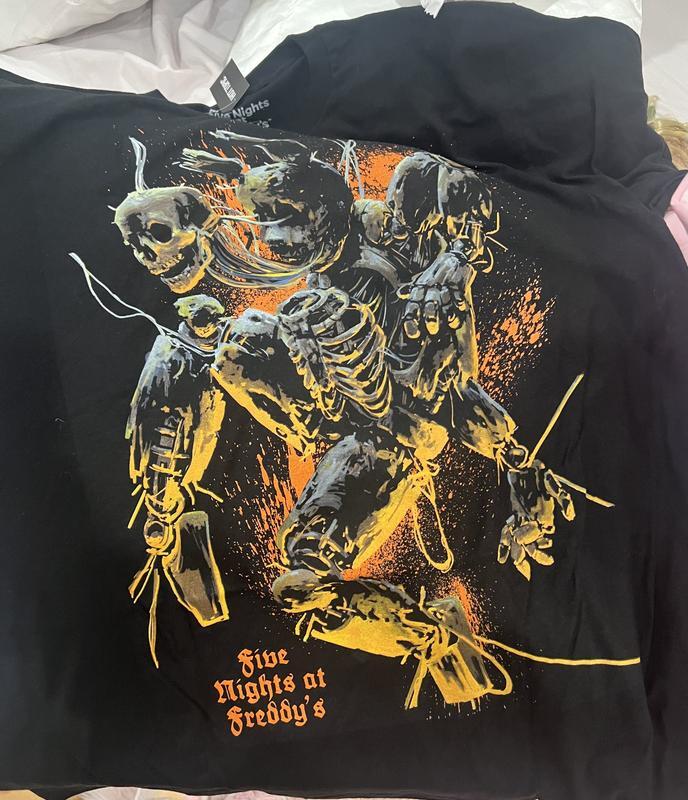 Футболка унисекс с коротким рукавом Five Nights at Freddy's в стиле 90-х S-5XL NH16037