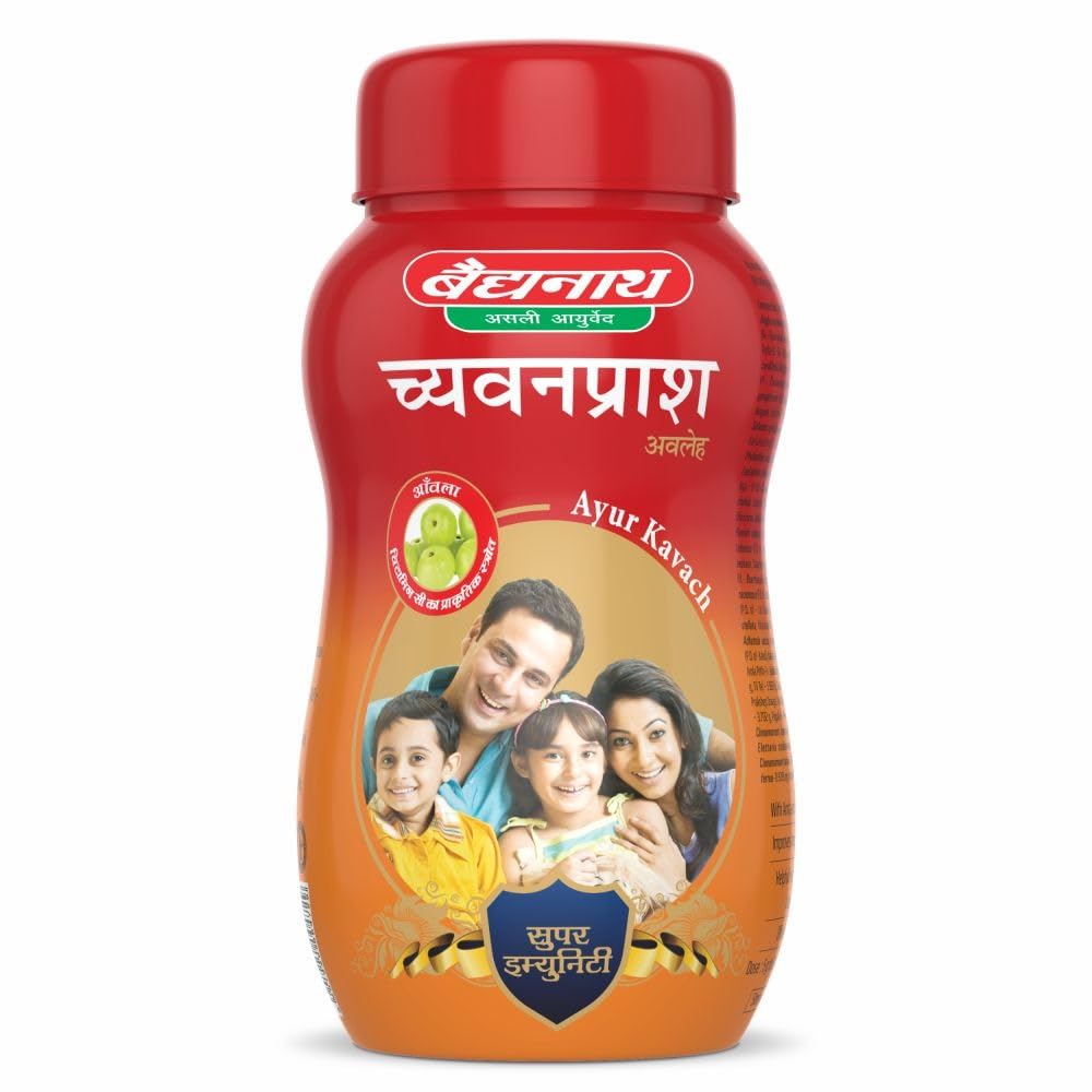 Baidyanath Asli Ayurved Chyawanprash Natural Immunity Booster For Strength And Vitality 450 G Each Pack Of 2