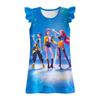 Girls Summer Dress Demon Hunter Pop Princess Kids Dress