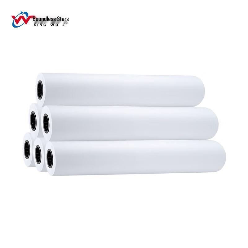 Outdoor Weak Solvent PP Glossy Back Adhesive Photo Paper Roll