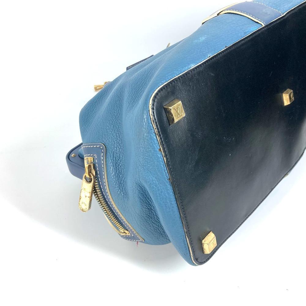 Louis Vuitton Suhali Angence New GM Tote Bag Hand Bag Suhari leather blue