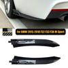 Rear Bumper Splitter Side Spoiler Canards Cover Body Kit Trim For BMW 2015-2018 F32 F33 F36 M-Sport M Tech Car Accessories