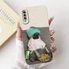 For Samsung Galaxy A50 A50S Case SM-A505F SM-A507F Full Cover Bumper Cute Panda Soft Silicone Phone Case For Samsung A30S Bumper