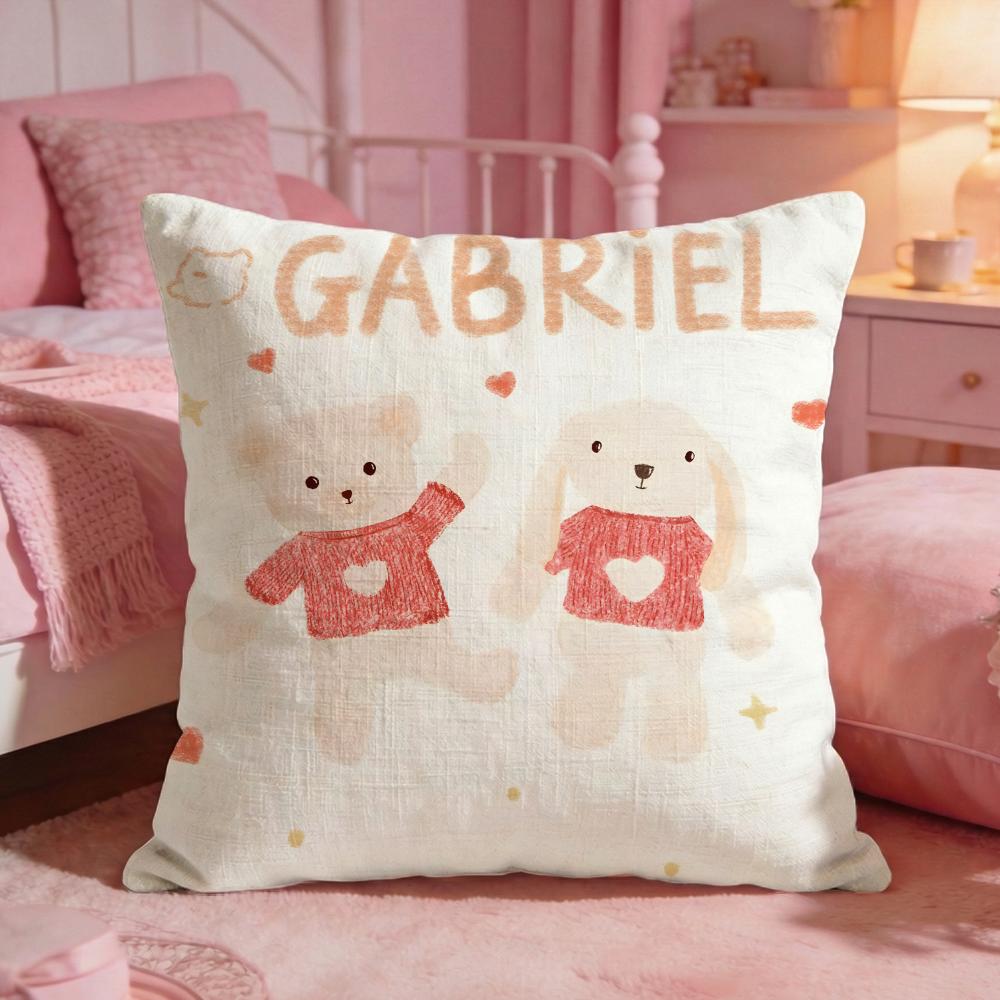 GGabrielS Classic Brand Cushion Cover Premium Comfort Reversible Pillow Cove Two In One Design For Any Room Car Interior