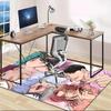 1pc KPop Demon Hunters SAJA BOYS1 Design Area Rug - Non-Slip, Soft & Cozy Floor Mat for Living Room, Bedroom, Office - Indoor/Outdoor Decorative Carpe