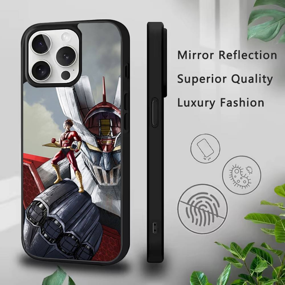 Чехол для телефона UFO R-Robots G-Goldoraks для iPhone 17,16,15,14,13,12,11,Pro,Max,Plus,Mini,SE4,E Магнитный Magsafe Беспроводная зарядка