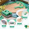 Handmade Craft Tools Alphabet Clay Stamp Set Stepping Stone Mold  For Clay