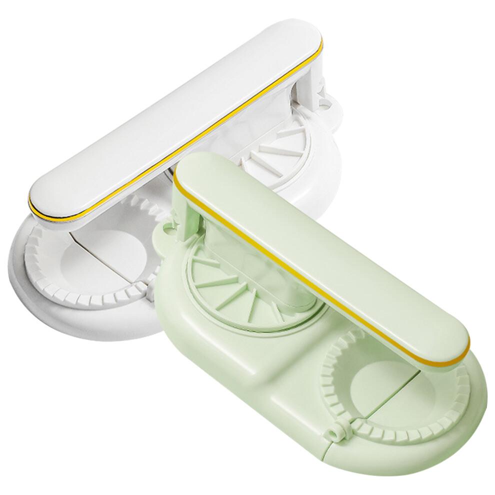 2pcs Dumpling Press Pp Non Slip Handle For Wrapping Dumplings