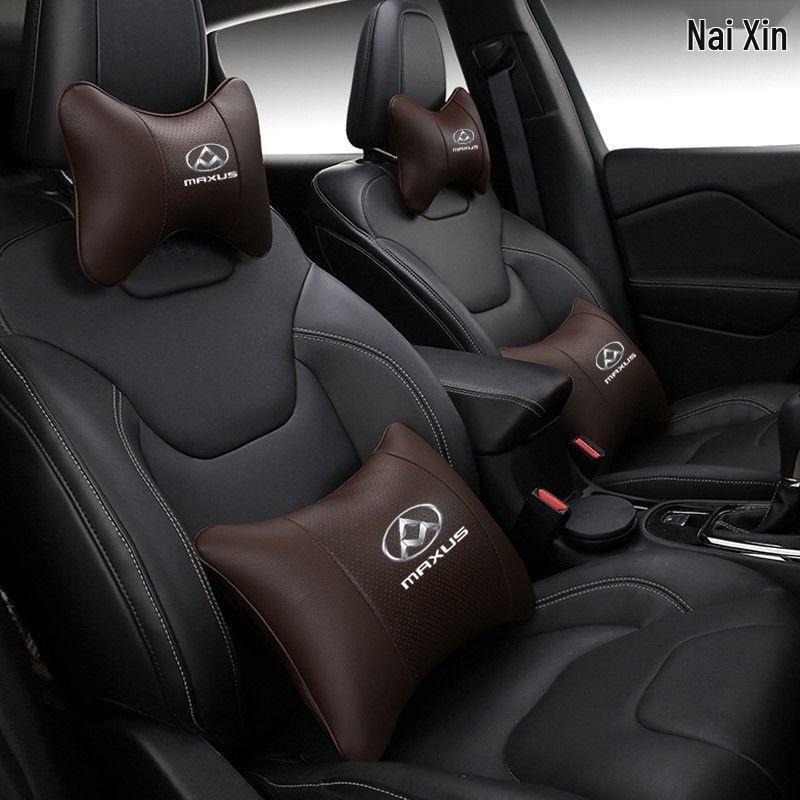 Compatible with SAIC Maxus V80/V90/V100/G10 vehicles: headrests, neck supports, and lumbar cushions.