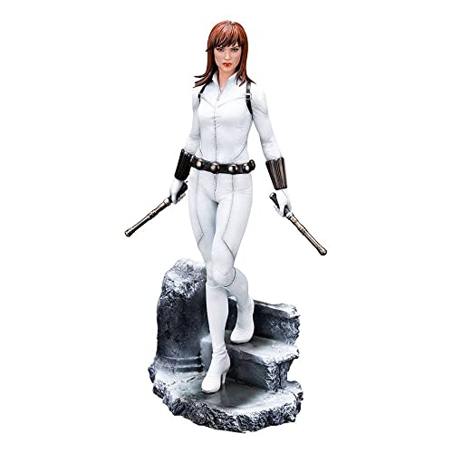 ARTFX PREMIER MARVEL UNIVERSE Черная Вдова Белый Костюм Издание Масштаб 1/10 ПВХ Предварительно Окрашенная Фигурка Легкой Сборки MK366