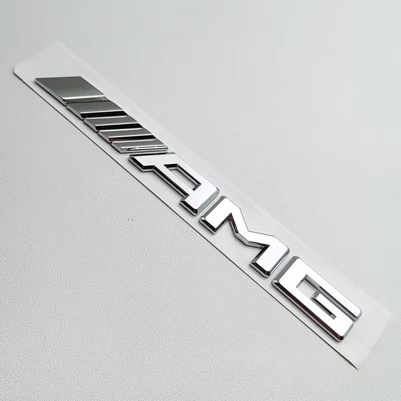 2026 Новый 3D Металлический Значок AMG Наклейка-Декаль на Задний Багажник Автомобиля Для Mercedes Benz W204 W205 W203 W211 W212 W213 W201 W210 W124 W126 W140 ro2