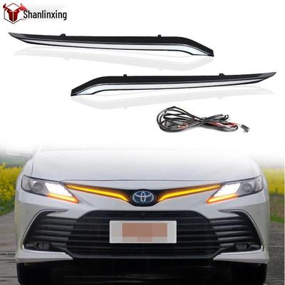 Улучшение освещения решетки радиатора Toyota Camry Luxury/Flagship 2021-2023.