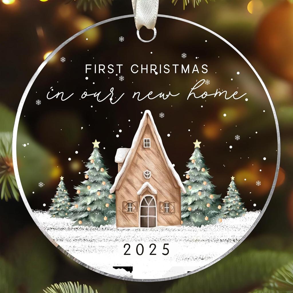 House Warming Gifts New Home - New Home Ornament 2025 - Housewarming Gifts for First House, Housewarming Gift Ideas for Couple - Home Ornaments for