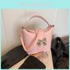 Chic Pu Leather Shoulder Bag 2024 Fashionable Spring Street Style Handbag