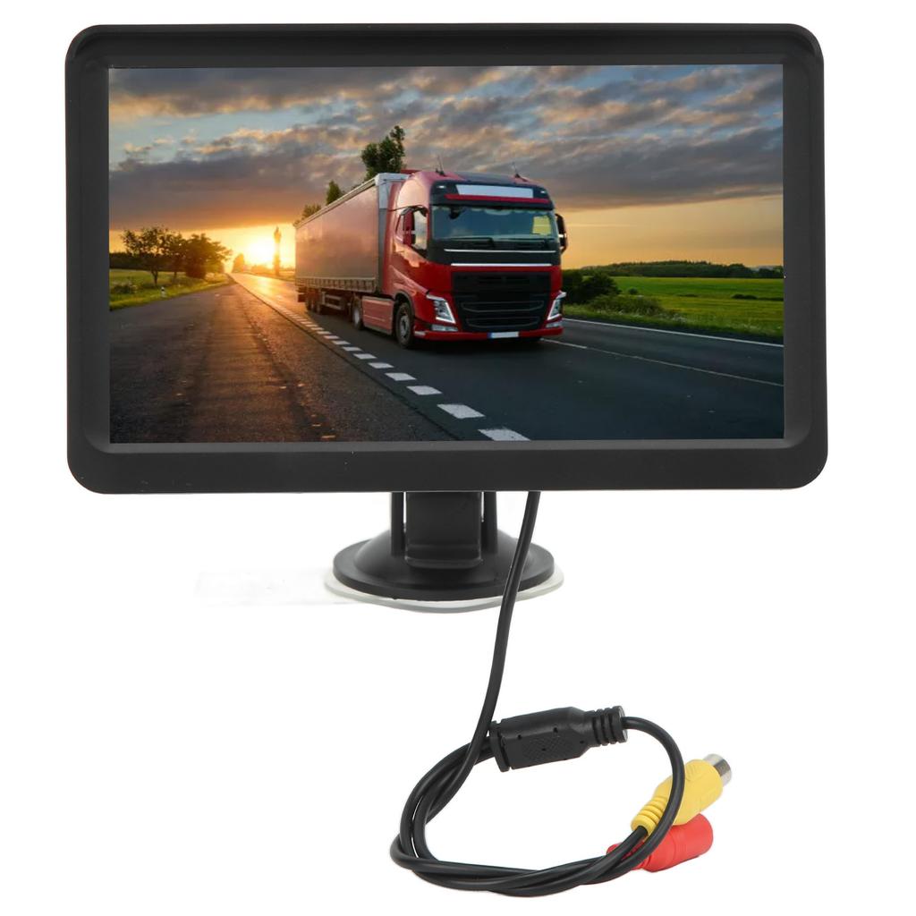 7in Backup Camera Monitor 18 LEDs Night Vision Rearview Reversing Parking Reverse Kit for Cars