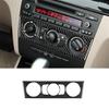 Carbon Fiber Interior Center Console Panel Frame Trim Sticker For BMW 1 series cope/convertible E82 E88 2008-2013 Car Accessorie