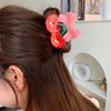 Sweet Fruit Gripper Korean Style Geometry Shark Clip Lovely Cherry Hair Claw  Female