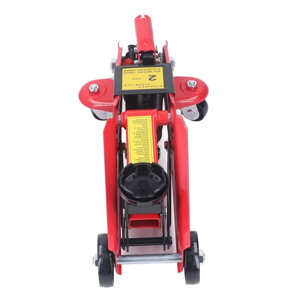 Напольный домкрат 2т Гидравлический домкрат на тележке 140?290 мм с поворотными колесами для ремонта подъема автомобиля