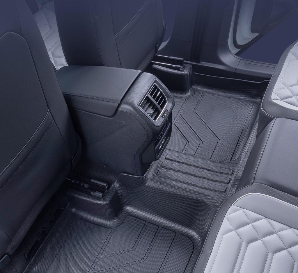 Коврики в салон автомобиля из ТПЭ, серия Logo: Нескользящий, водонепроницаемый и износостойкий