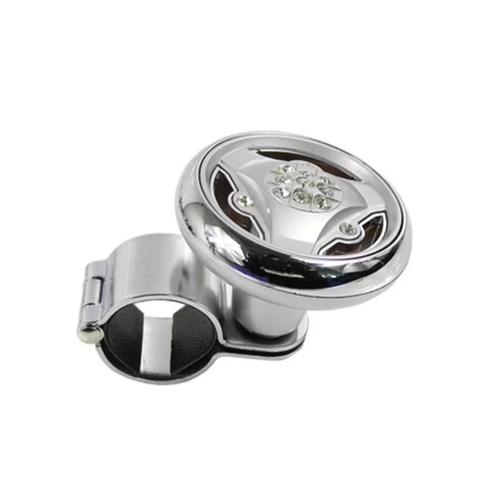 ABS Steering Wheel Spinner Knob Rotating Car Accessories Universal Steering Wheel Ball Handle Auto