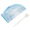DIY Highlight Cap for Hair Coloring Disposable Hook & Loop Highlighting Tool with Needles Home Use Self-Service Hair Dyeing