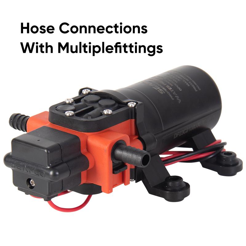 SEAFLO 40 PSI 12V Морской Водяной Насос Мембранный Насос Аксессуары для Лодок Души Туалеты